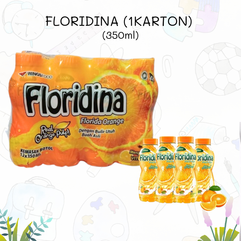 

FLORIDINA ORANGE 24x350ml (1KARTON)