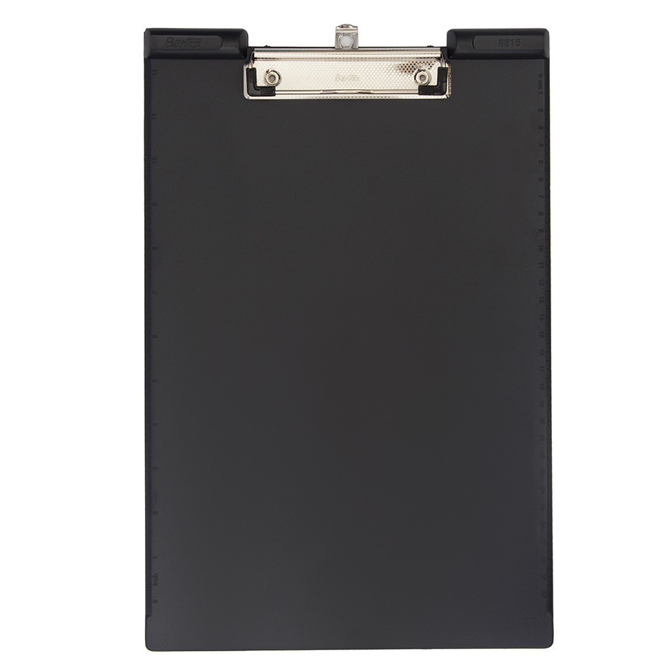 

KODE O3N Bantex Clipboard Plastics Folio Black 8815 1