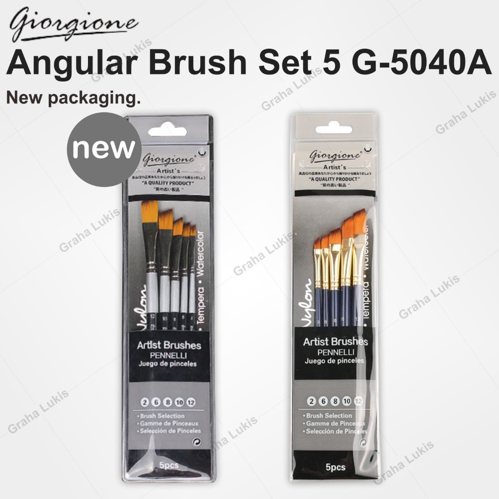 

KODE W48C Giorgione Angular Brush Kuas Giorgione Set 5 G54A
