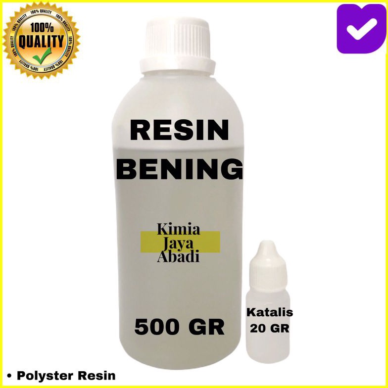 

KODE Q52W Resin bening 5 Gram Katalis 2 gram