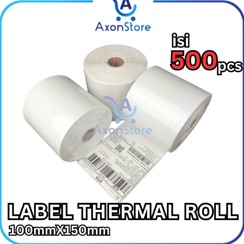 

KODE O37N Label Thermal Barcode 1 x 15 mm 5pcs Sticker Resi 4x6 1x15