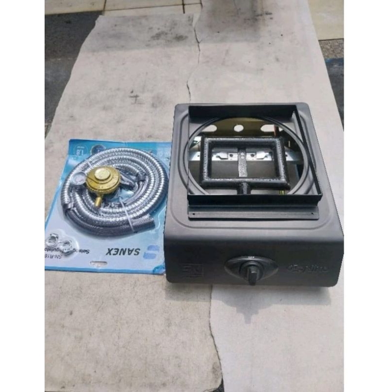 kompor buat cetakan pancong lumer premium isi 24 dan regulator