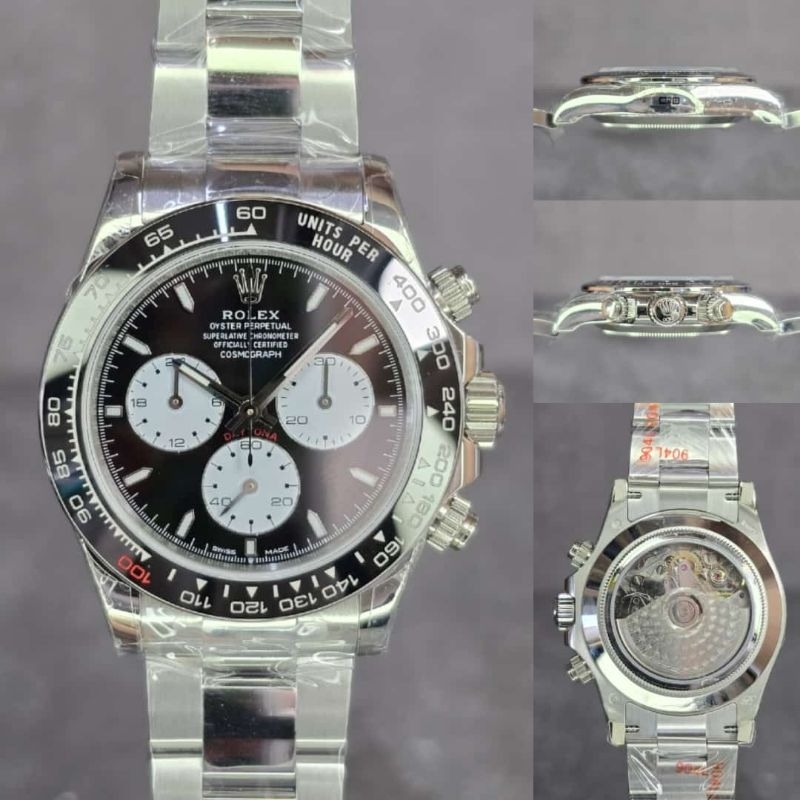 JSR 2090 JAM TANGAN ROLEX DAYTONA LE MANS ETA SRAINLESS SUPER PREMIUM