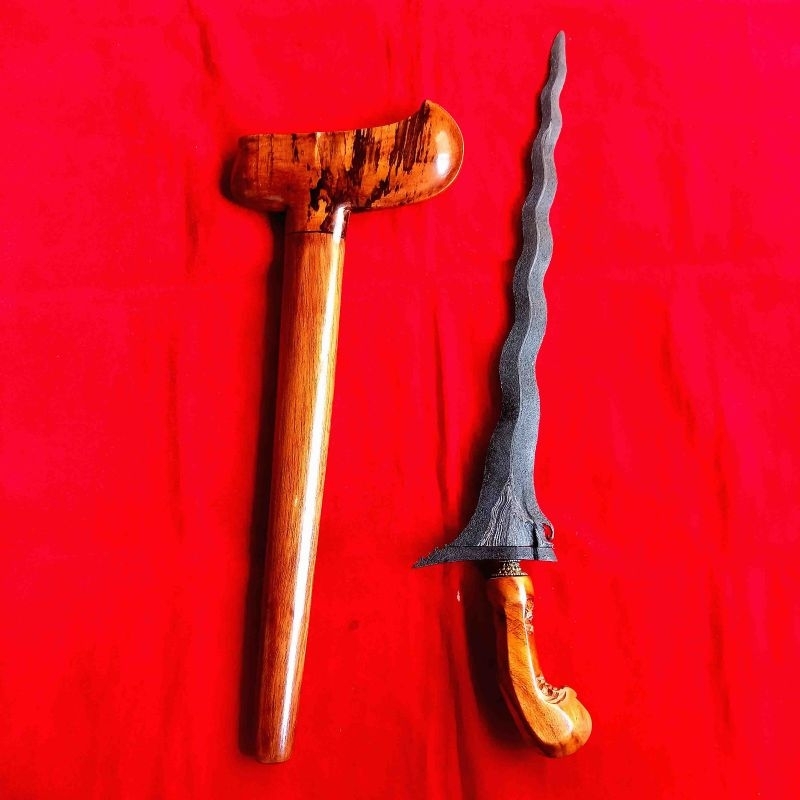 Pusaka Keris Korowelang Mataram Sepuh Pamor Satrio Pinayungan