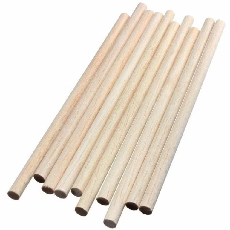 stik dowel 25mm/dowel 2,5cm/gagang sapu 100cm/tonngkat kayu/dowel kayu mahoni