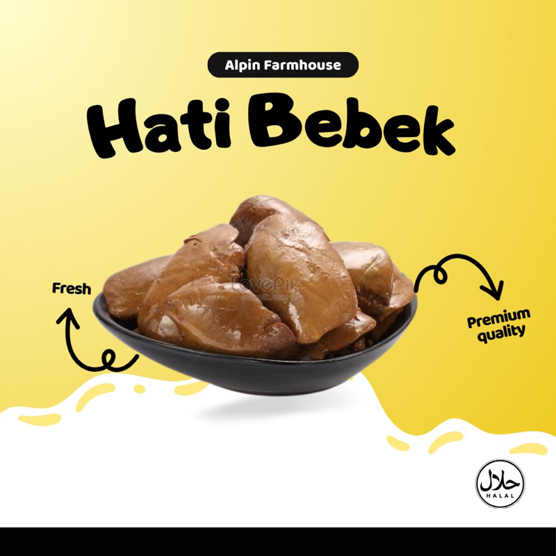 

Hati, Ati Bebek Peking Bersih