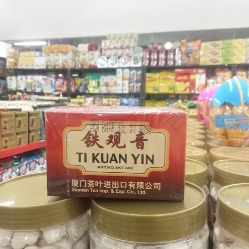 

Ti Kuan Yin Tea Sea Dyke brand Chinese 40 gram Teh Celup Asli China