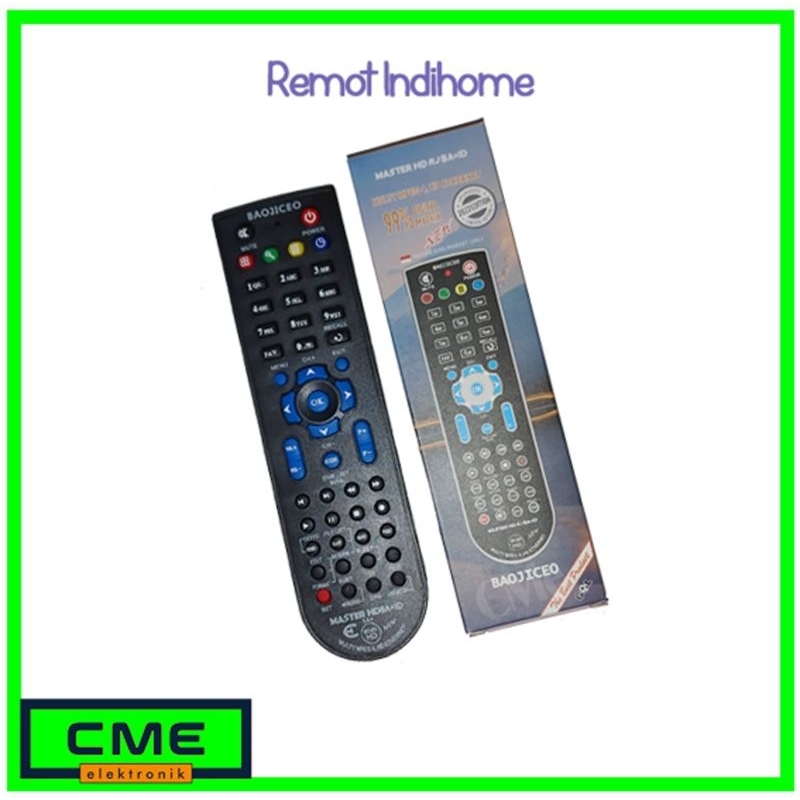 Remot Multy Master HD Mp4 Original , Remote Indihome