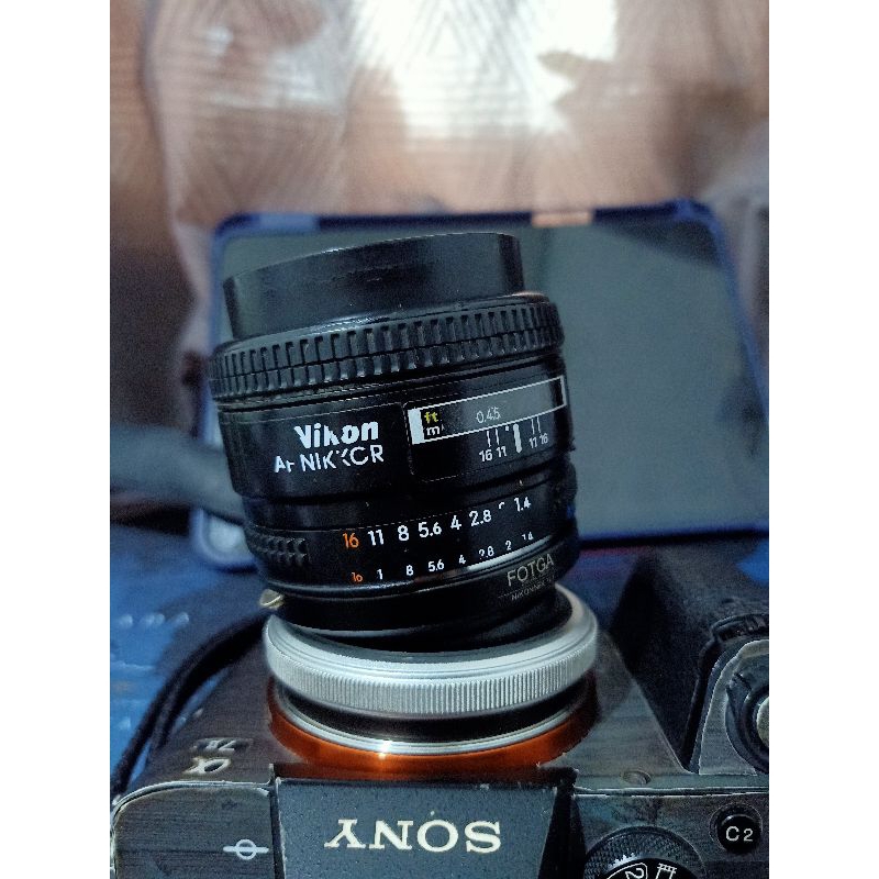 Nikkor AFD 50mm F1,4 tilt shift