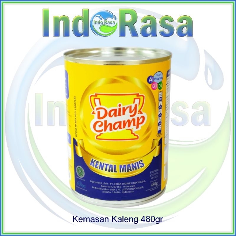 

Susu Kental Manis Dairy Champ 480gr