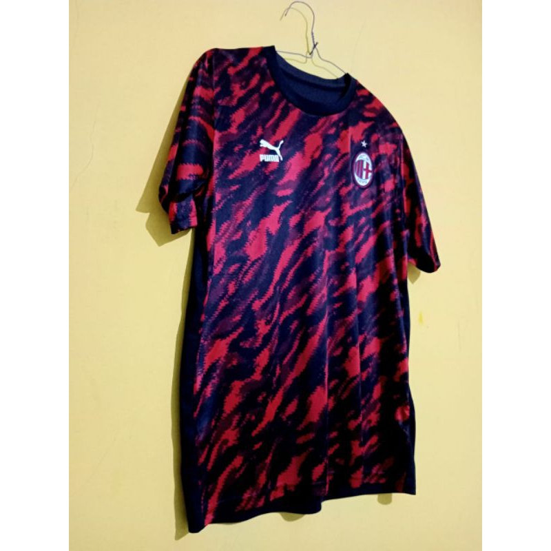 Jersey AC Milan Training/Prematch Red Black