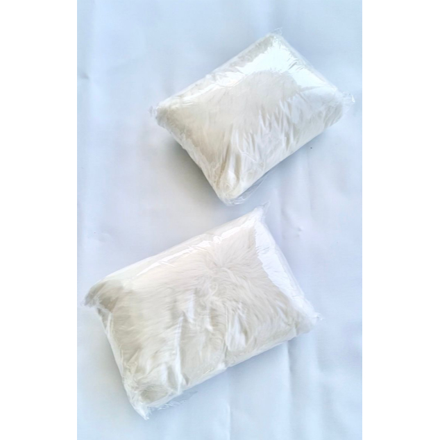 Alas Foto Alas Bulu Korea Putih Lembut Alas Bulu 30x40