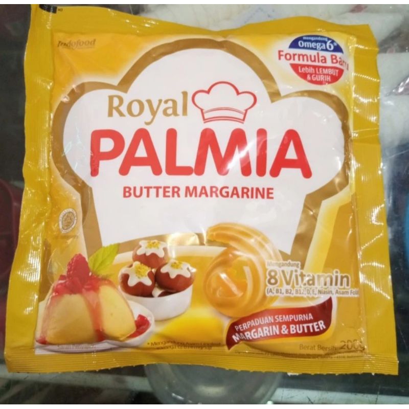 

Royal Palmia Butter Margarine Sachet 200gr