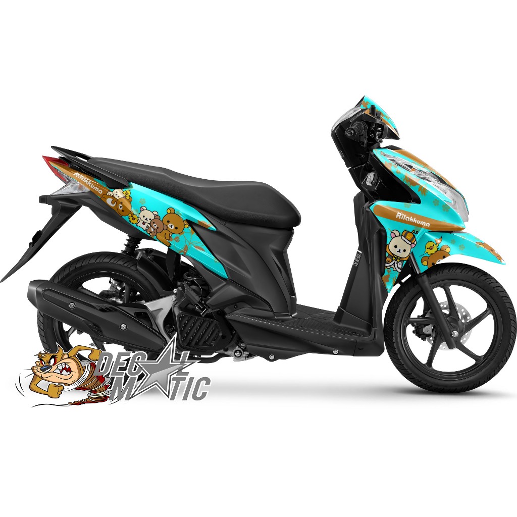 Decal Vario Techno Full Body - Stiker Full Body Honda Vario 125 Old Techno 125 PGMFI - Rilakkuma