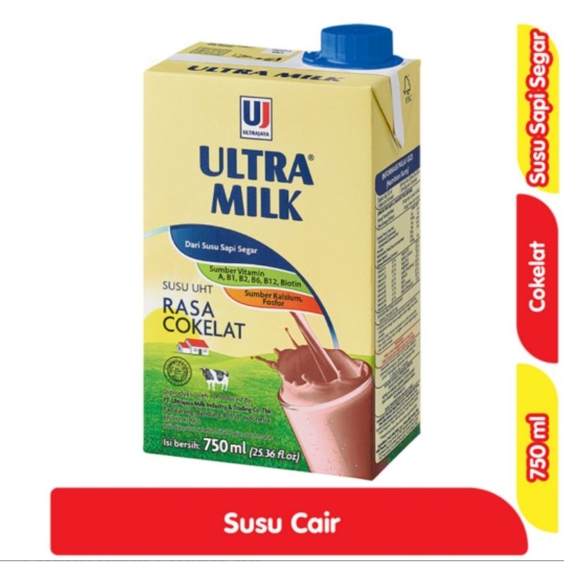 

Susu Ultra Milk UHT 750 ml