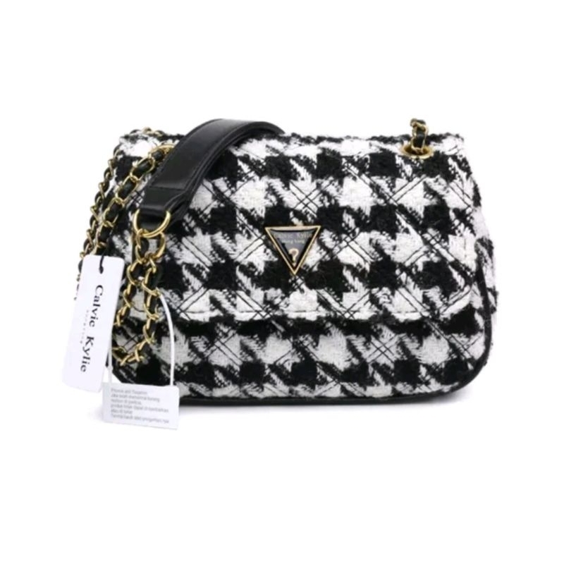 Temukan CALVIC KYLIE - Tas rajutan wanita / Tas rantai wanita / Tas bahu tas selempang / Shoulder ba