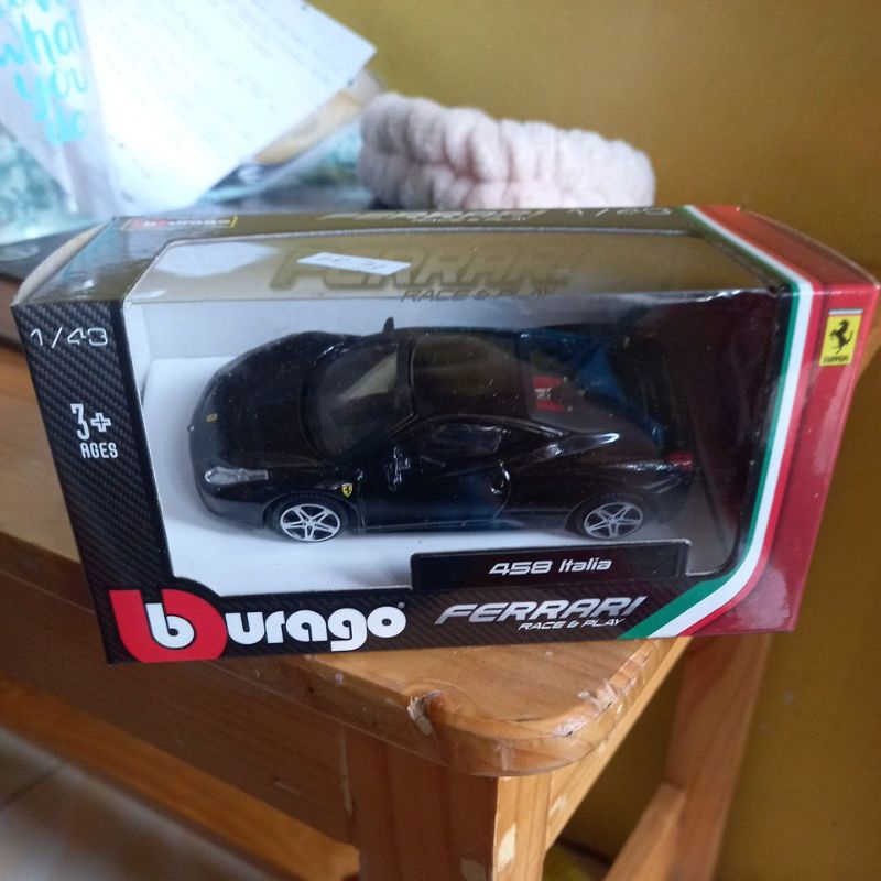 diecast miniatur mobil ferrari 458 speciale 1:43