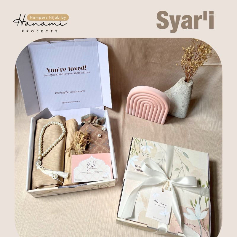 Hanami - Hampers Hijab Syar'i Kado Guru Hadiah Ultah Lebaran Wisuda