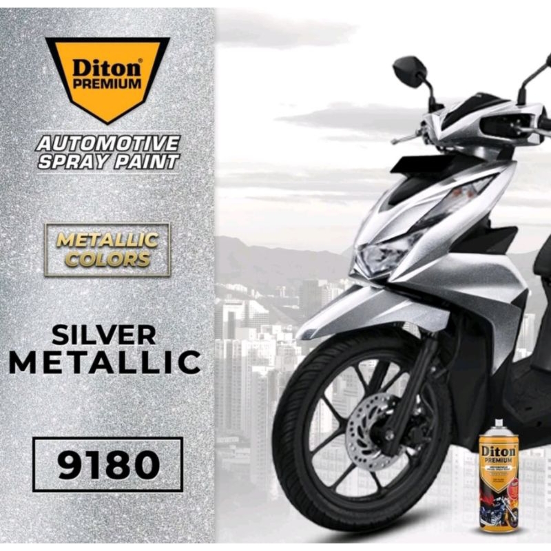 DITON PREMIUM SILVER METALIC CAT SEMPROT