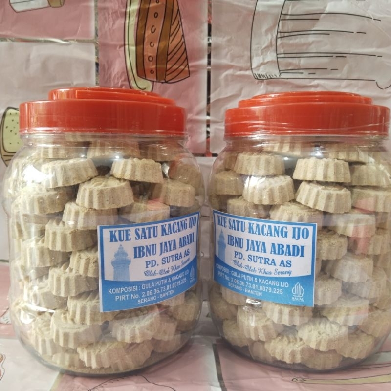 

Kue Satu Kacang Ijo Asli 1kg / Oleh Oleh Banten