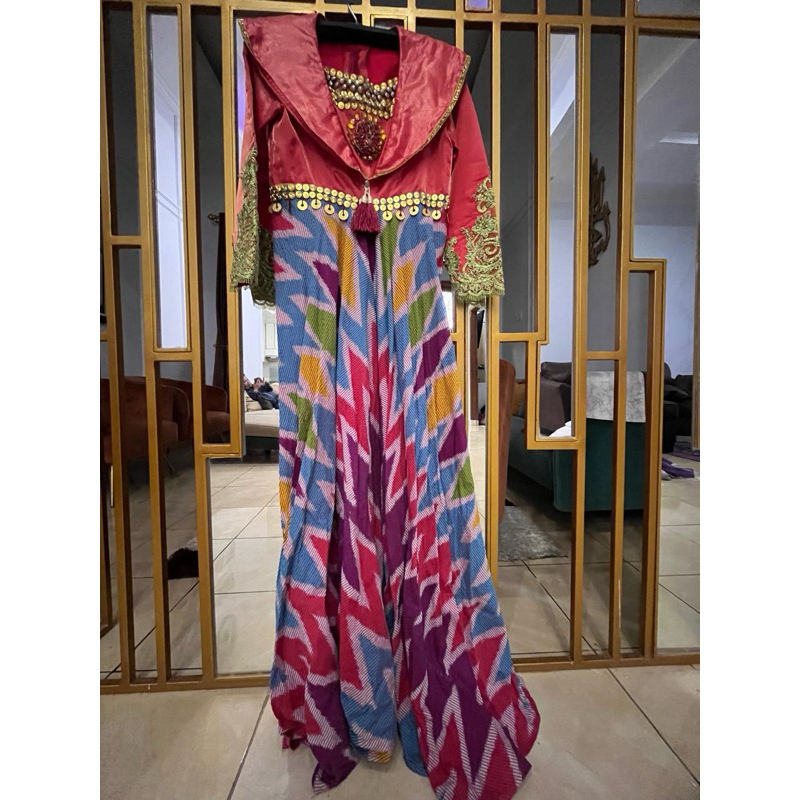 preloved baju muslim wanita mirip dian pelangi / baju undangan