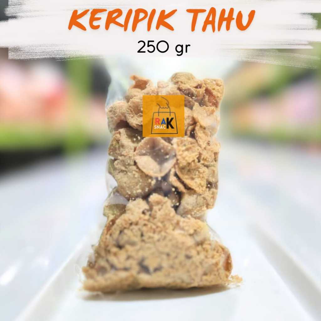 

Keripik Tahu 250gr | Keripik Kulit Tahu | Cemilan Murah 1 Pouch