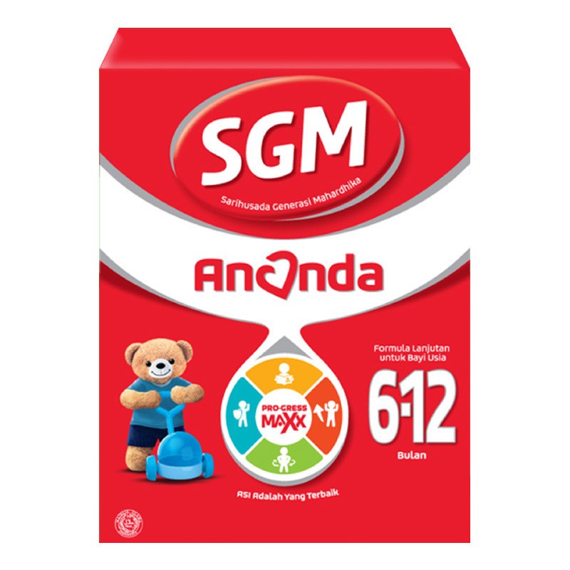 Original SUSU SGM Ananda 2 Susu Formula Bayi 6-12 Bulan 600g Termurah