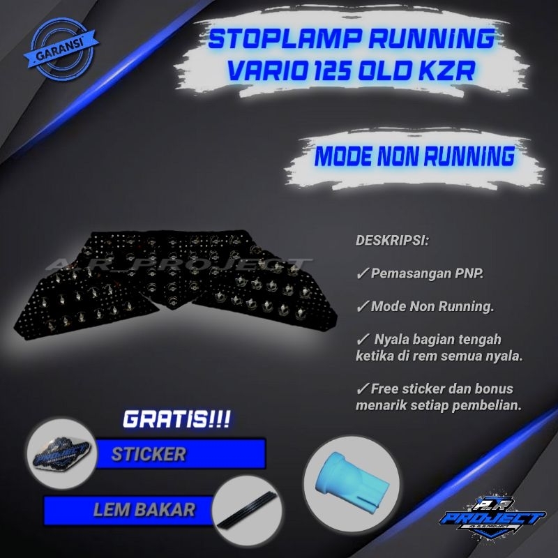 Lampu Stoplamp Non Running Vario 125 Old Kzr