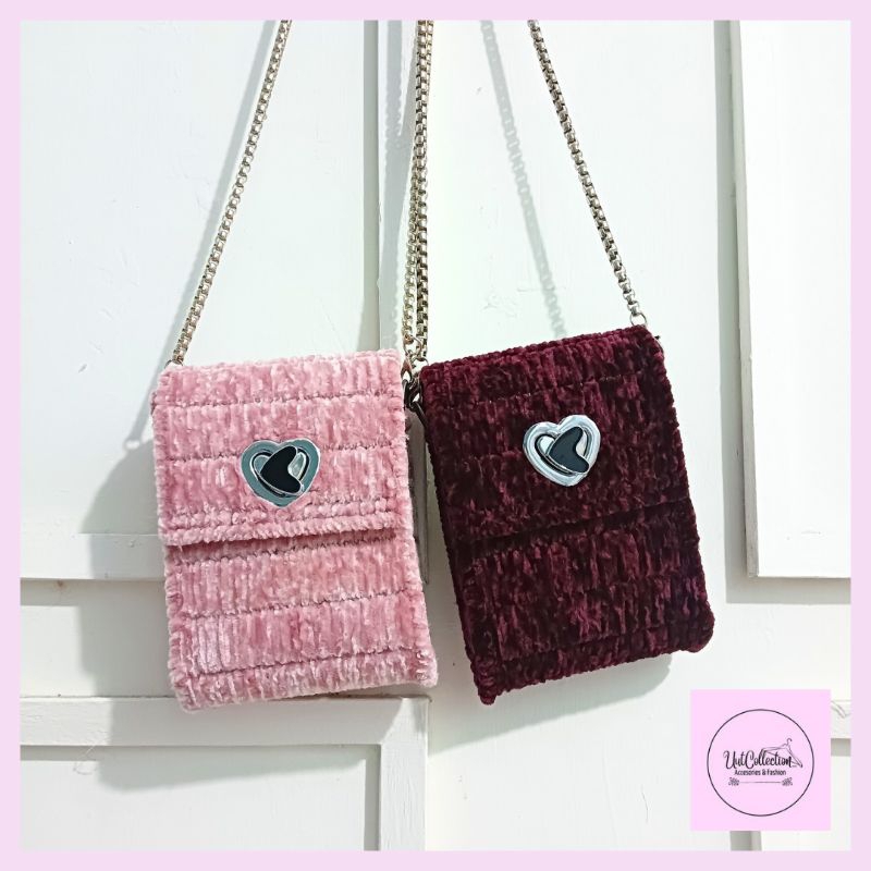 Tas kanvas plastik || tas selempang wanita rajut kanvas plastik