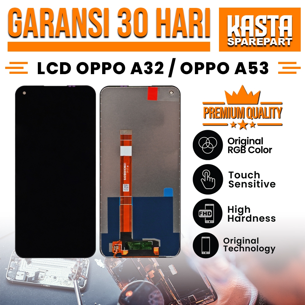 【LCD ORIGINAL】LCD OPPO A53 2020 / A32 / A33 / A53S / REALME C17 / REALME 7I LCD FULLSET ORI 100%
