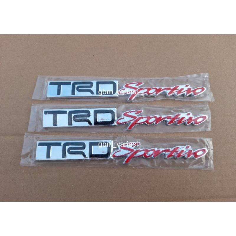 emlem logo tulisan trd sportivo/emblem logo trd sportivo