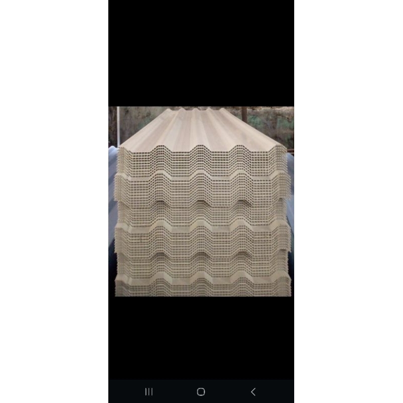 Atap uPVC Alderon asli DL 830 garansi pabrik 15thn