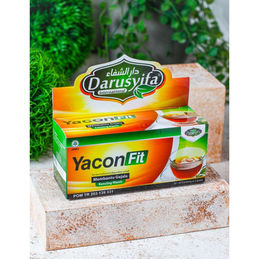 

Teh YakonFit / Teh Insuline untuk Kencing Manis / Diabetes isi 20 Darusyifa by Rayya