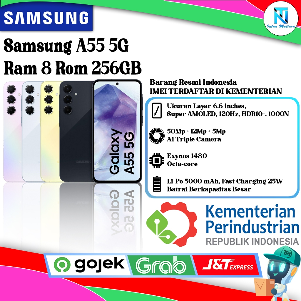 Samsung A55 5G Ram 8/256GB | Ram 12/256GB