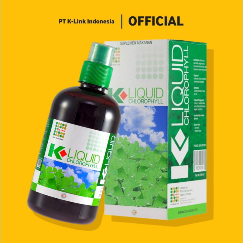 Klink Klorofil Clorofil 500ml Chlorophyll Asli Chlorophyl Original Clorophyll K Link Official