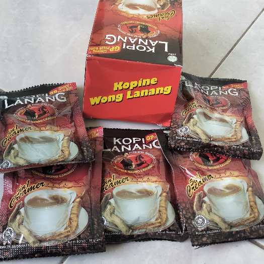 

Kopi Stamina Pria - Creamer Kopi Laki - Kopi Lanang Ginseng Pasakbumi - Kopi Plus Mantap