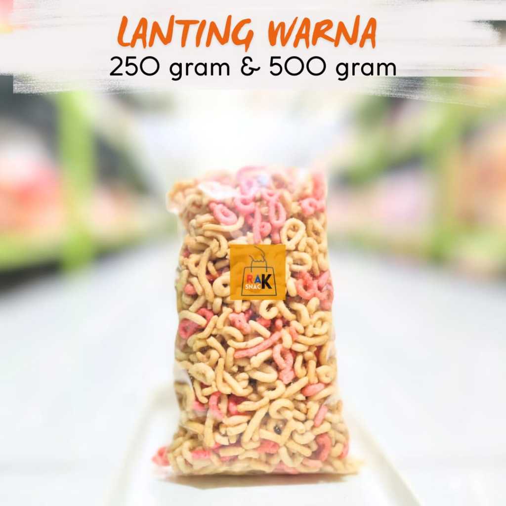 

LANTING ANEKA VARIAN 250 GRAM 500 GRAM | Snack Murah Kemasan Ekonomis