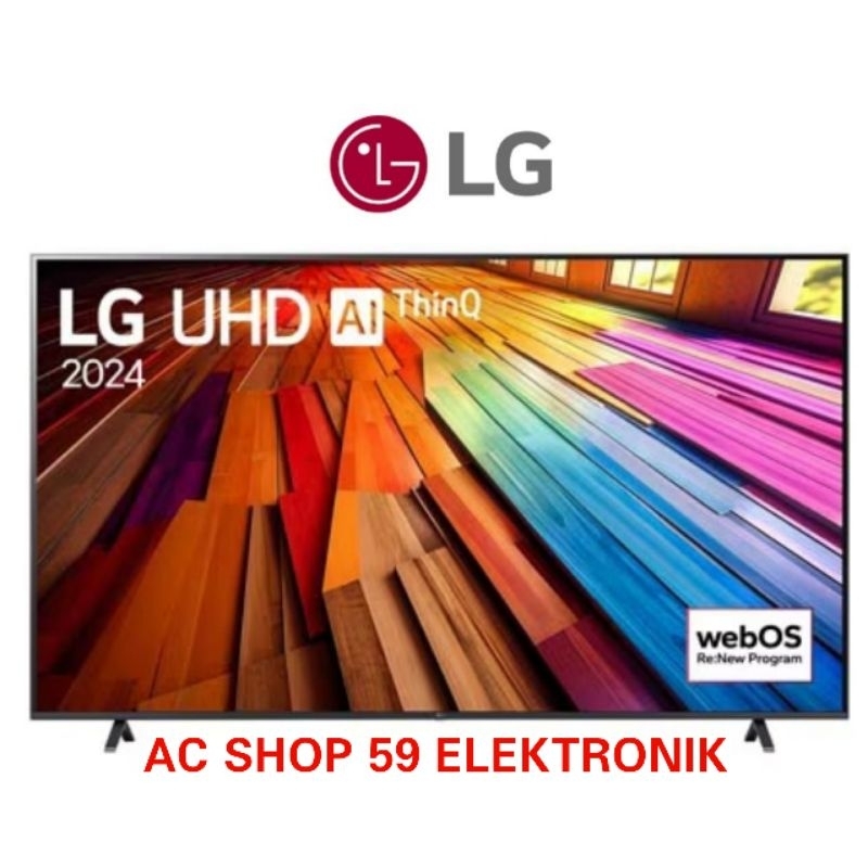 LED TV LG 50UT8050PSB 4K UHD Smart AI ThinQ WebOS TV 50 Inch New