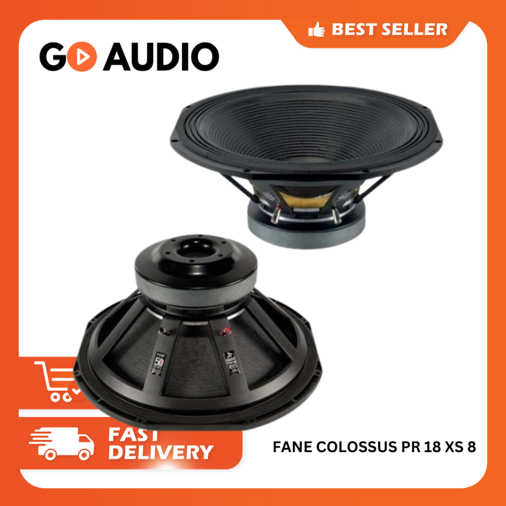 Component Fane Collosus 18XS 18 Inch 100% Original / Component Speaker FANE Colossus 18XS 18 Inchi /