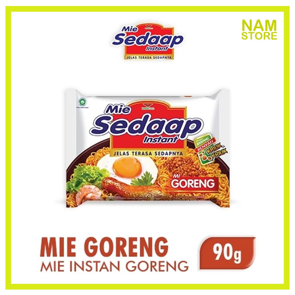 

Sedaap Mie Goreng Instan 90gr Original NAM STORE