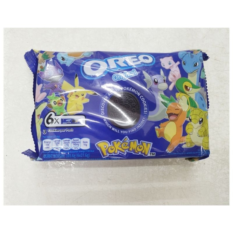 

Oreo Pokemon Special Edition Oreo Pikachu Original 6 X 27gr