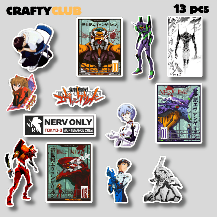 

Evangelion Sticker Vinyl WaterProof- Untuk Laptop,Helm,Tumblr