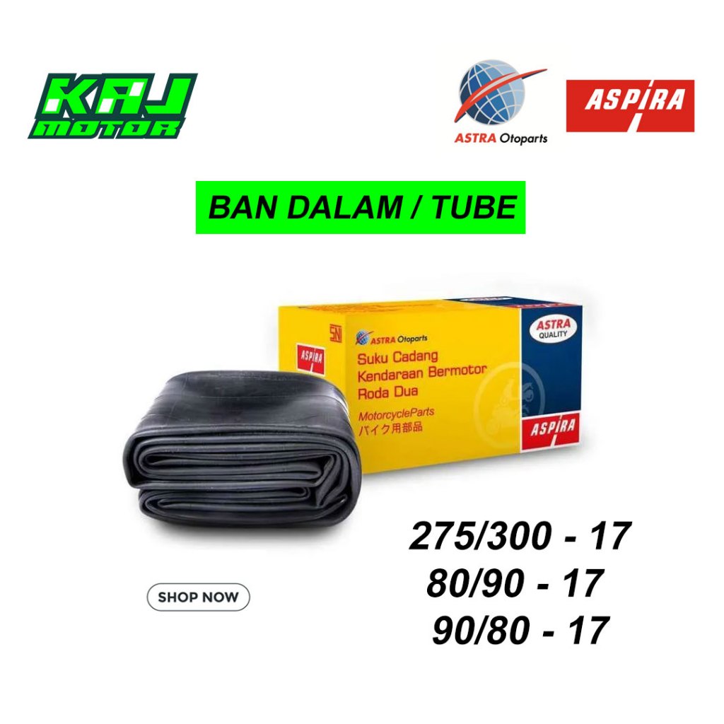 BAN DALAM ASPIRA 275/300-17 (80/90-17, 90/80-17 )
