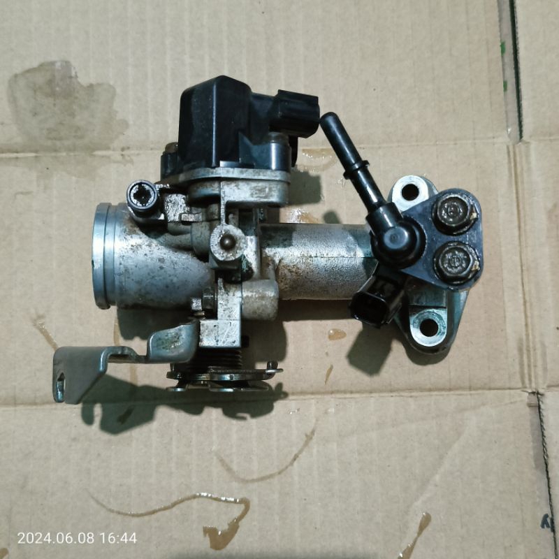 Throttle body Honda beat FI TB Scoopy fi 2013-2014 stater kasar Tortel injector original
