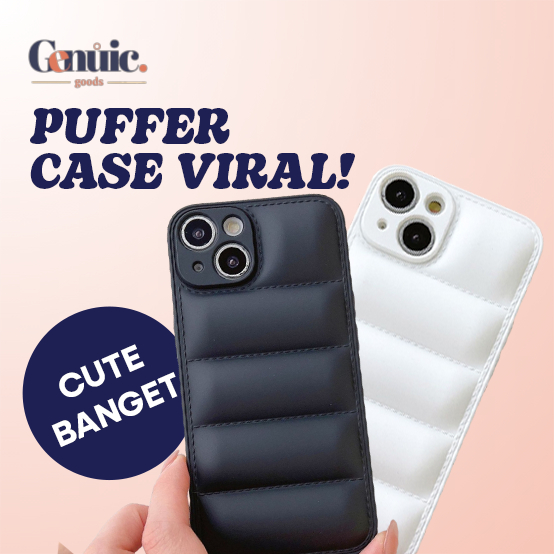 Puff Case Iphone 11/ 12/ 12 PRO/ 12 PRO MAX/ 13/ 13 PRO/13 PRO MAX/ 14/ 14 PRO/ 14 PLUS/ 15
