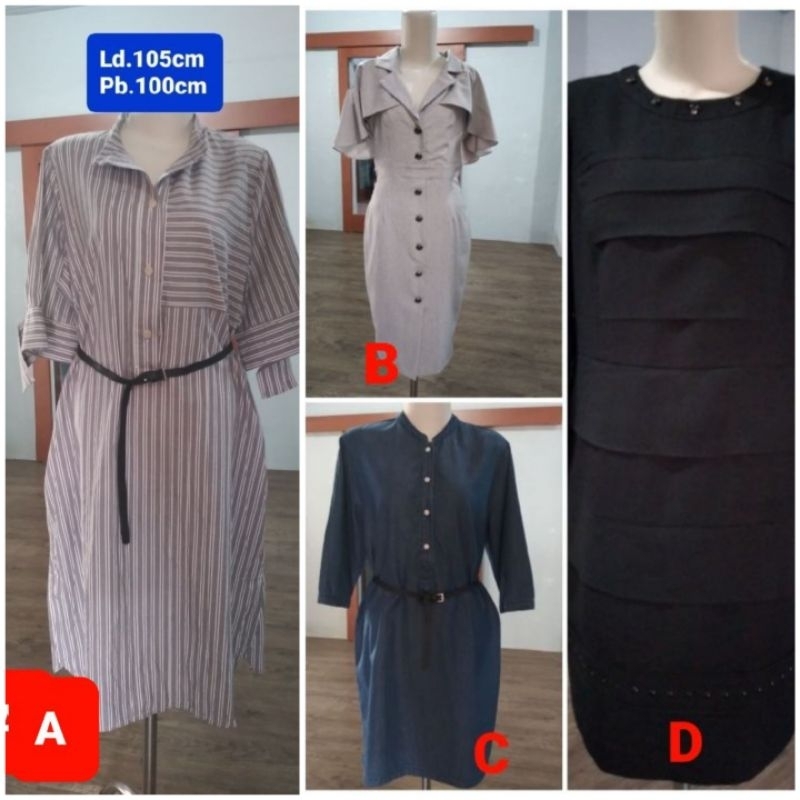 Dress brand "TIARA_Arnaldo Bassini_Closed | Tunik salur (Preloved)