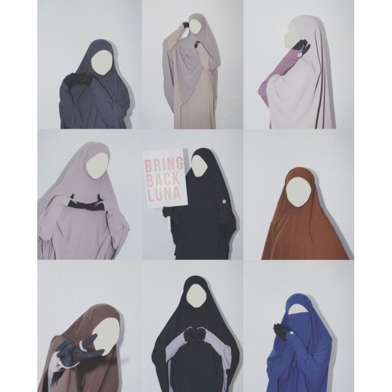 Luna Abaya Elmadina Xs Night navy Perfect