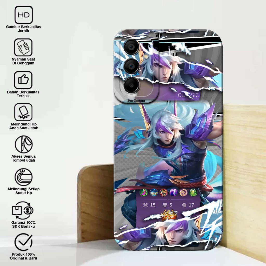 CASE SAMSUNG A04S SAMSUNG A13 5G - Softcase ProCamera Samsung A04S/A13 5G Motif (GAME ML) Case Pro C