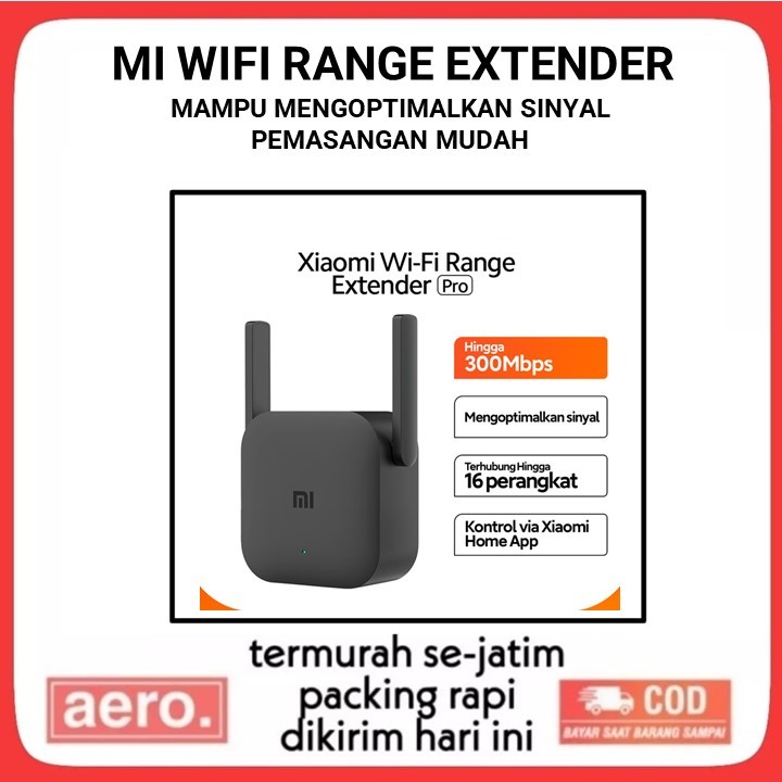 mi wifi extender pro pemancar ulang sinyal wifi