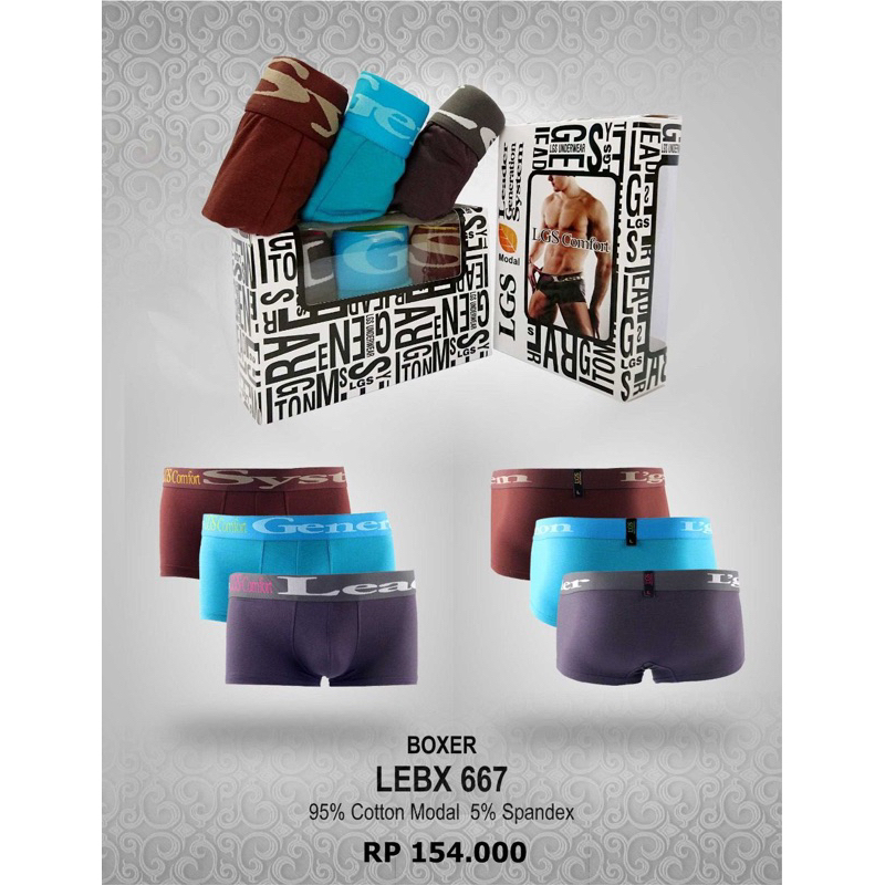 boxer LGS | celana dalam LGS-trunks.celana dalam pria.
